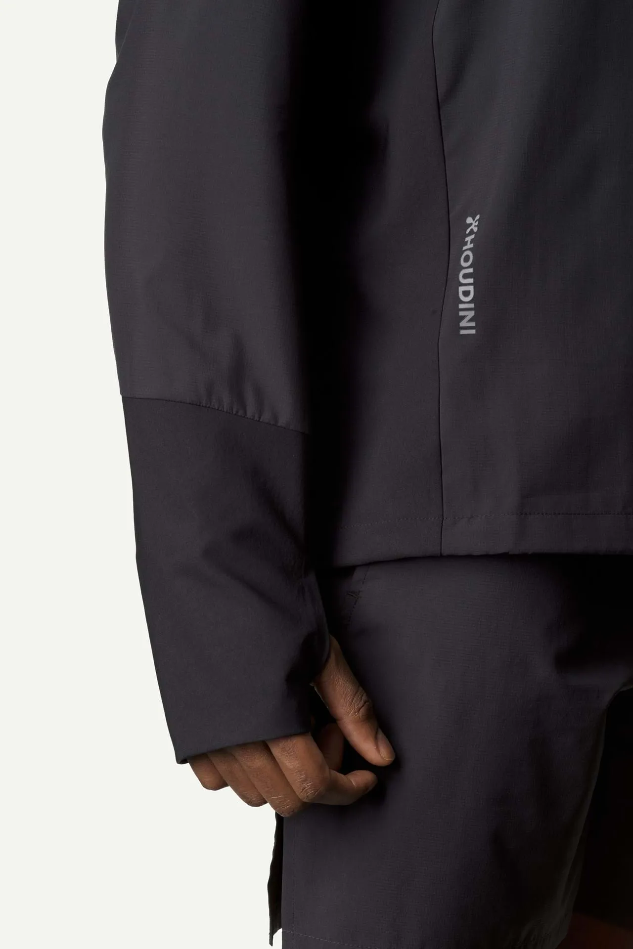 Houdini Men&#x27;s Pace Wind Jacket True Black | Buy Houdini Men&#x27;s Pace Wind Jacket True Black here | Outnorth