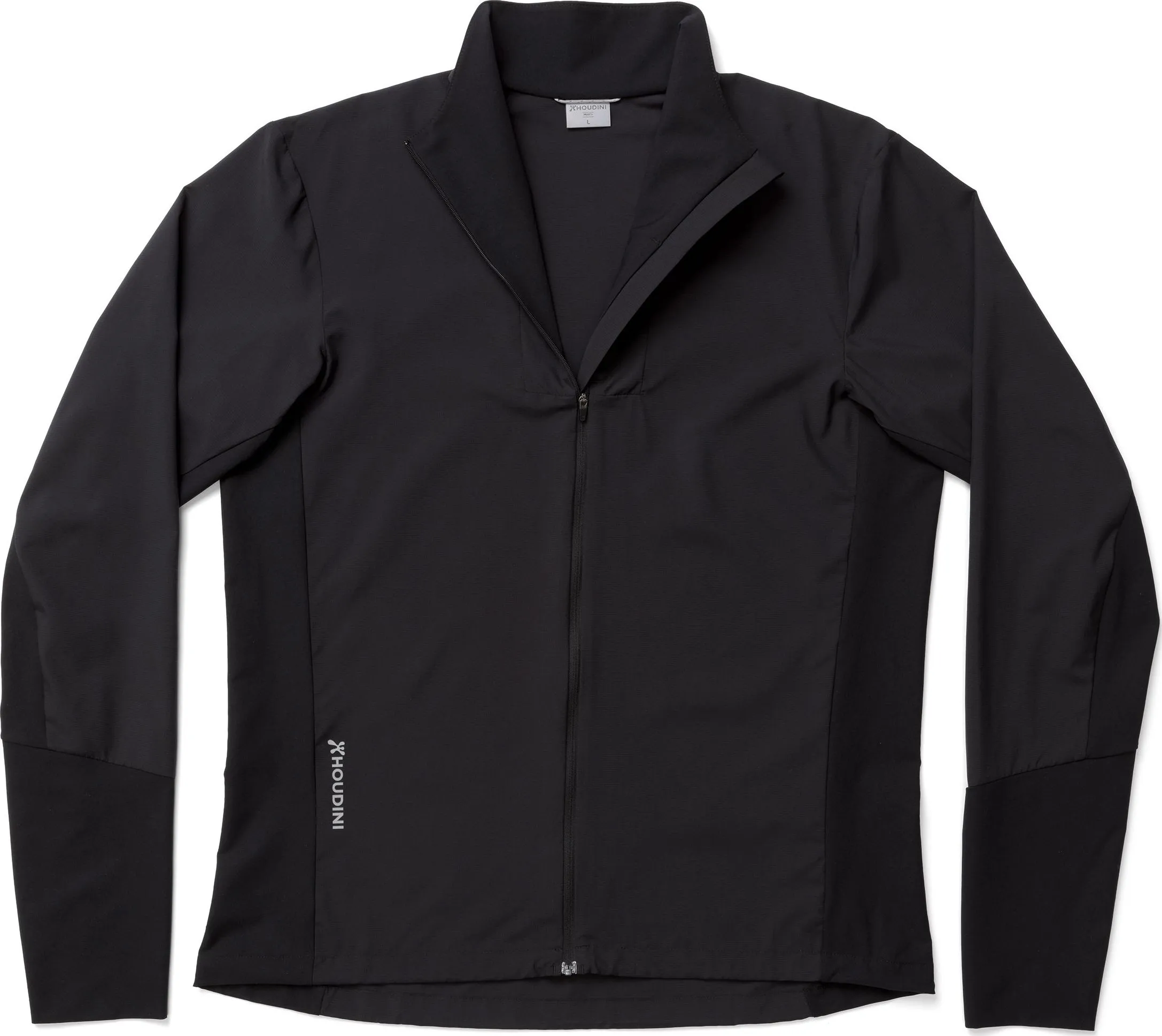 Houdini Men&#x27;s Pace Wind Jacket True Black | Buy Houdini Men&#x27;s Pace Wind Jacket True Black here | Outnorth