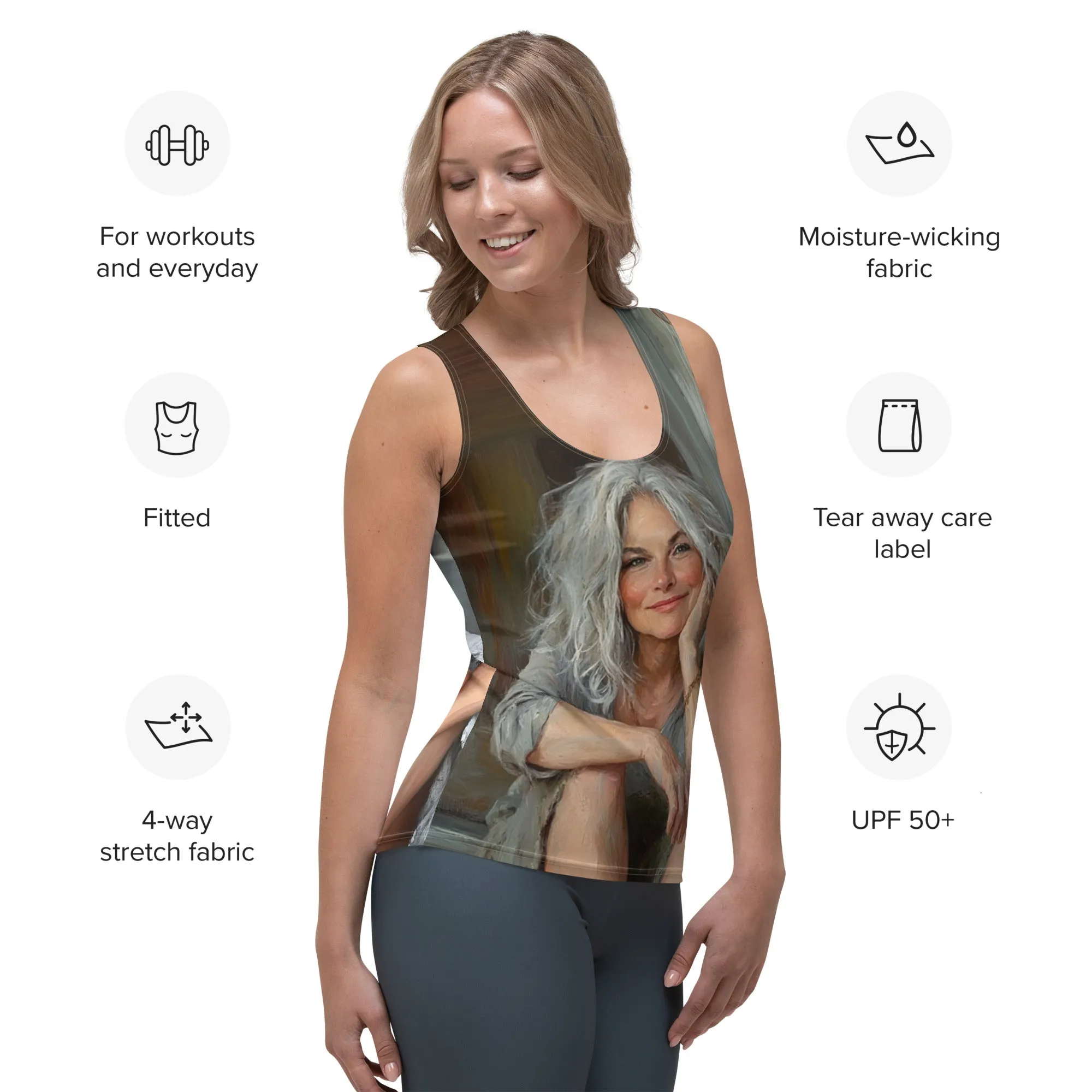 Humble Grace Sublimation Cut & Sew Tank Top