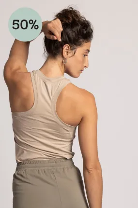 I'mPerfect Organic Cotton Racer Tank Top 50%off