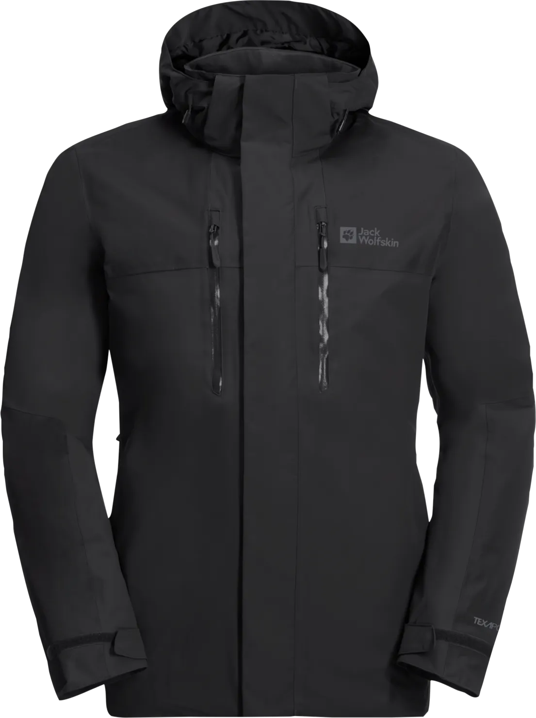 Jack Wolfskin Men&#x27;s Jasper Jacket Black | Buy Jack Wolfskin Men&#x27;s Jasper Jacket Black here | Outnorth