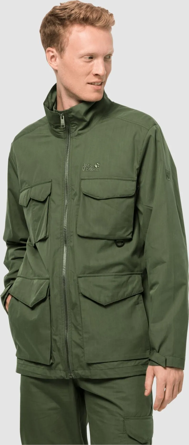 Jack Wolfskin Men&#x27;s Lakeside Trip Jacket Greenwood | Buy Jack Wolfskin Men&#x27;s Lakeside Trip Jacket Greenwood here | Outnorth