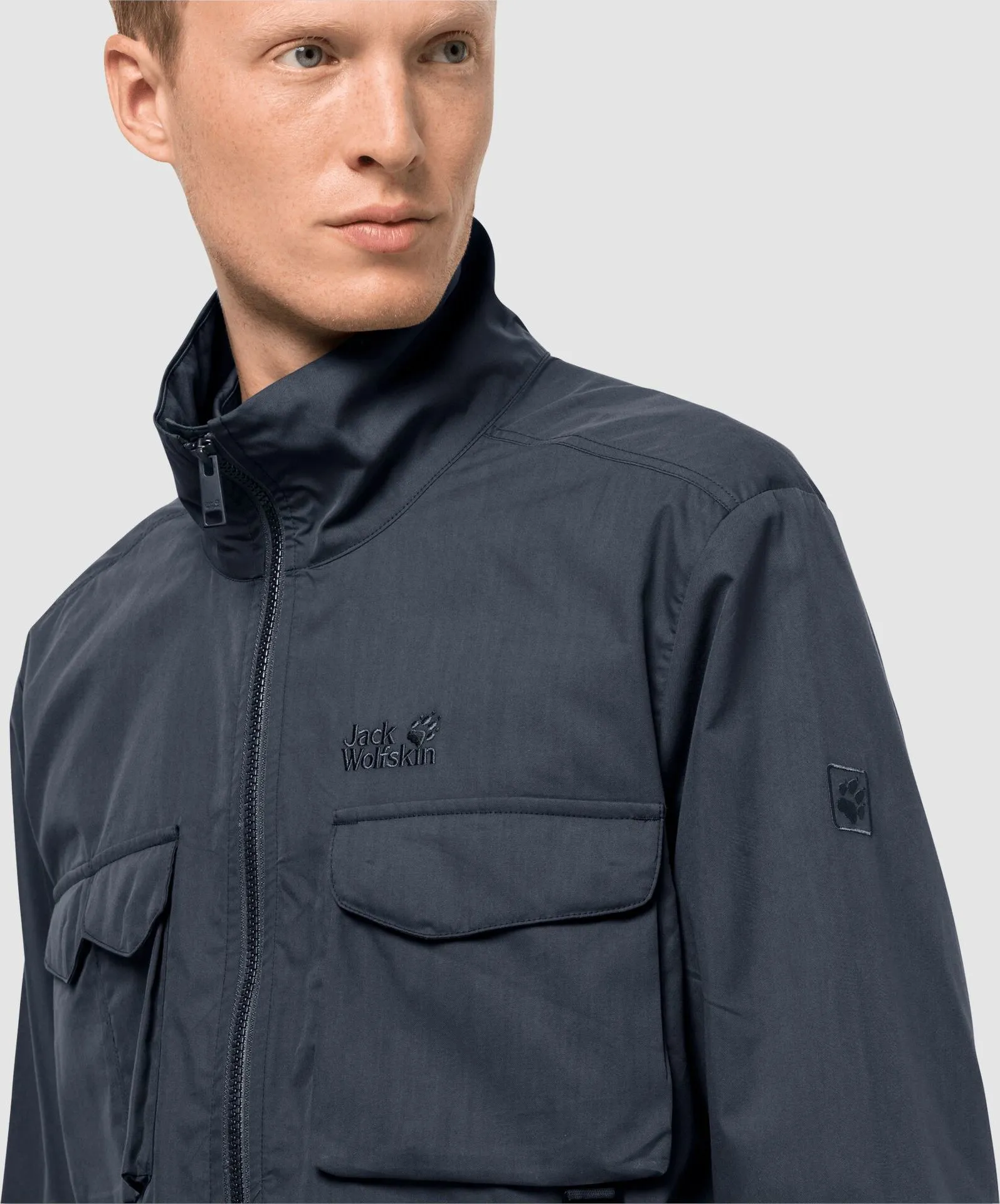 Jack Wolfskin Men&#x27;s Lakeside Trip Jacket Night Blue | Buy Jack Wolfskin Men&#x27;s Lakeside Trip Jacket Night Blue here | Outnorth