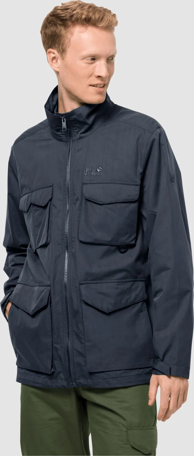 Jack Wolfskin Men&#x27;s Lakeside Trip Jacket Night Blue | Buy Jack Wolfskin Men&#x27;s Lakeside Trip Jacket Night Blue here | Outnorth