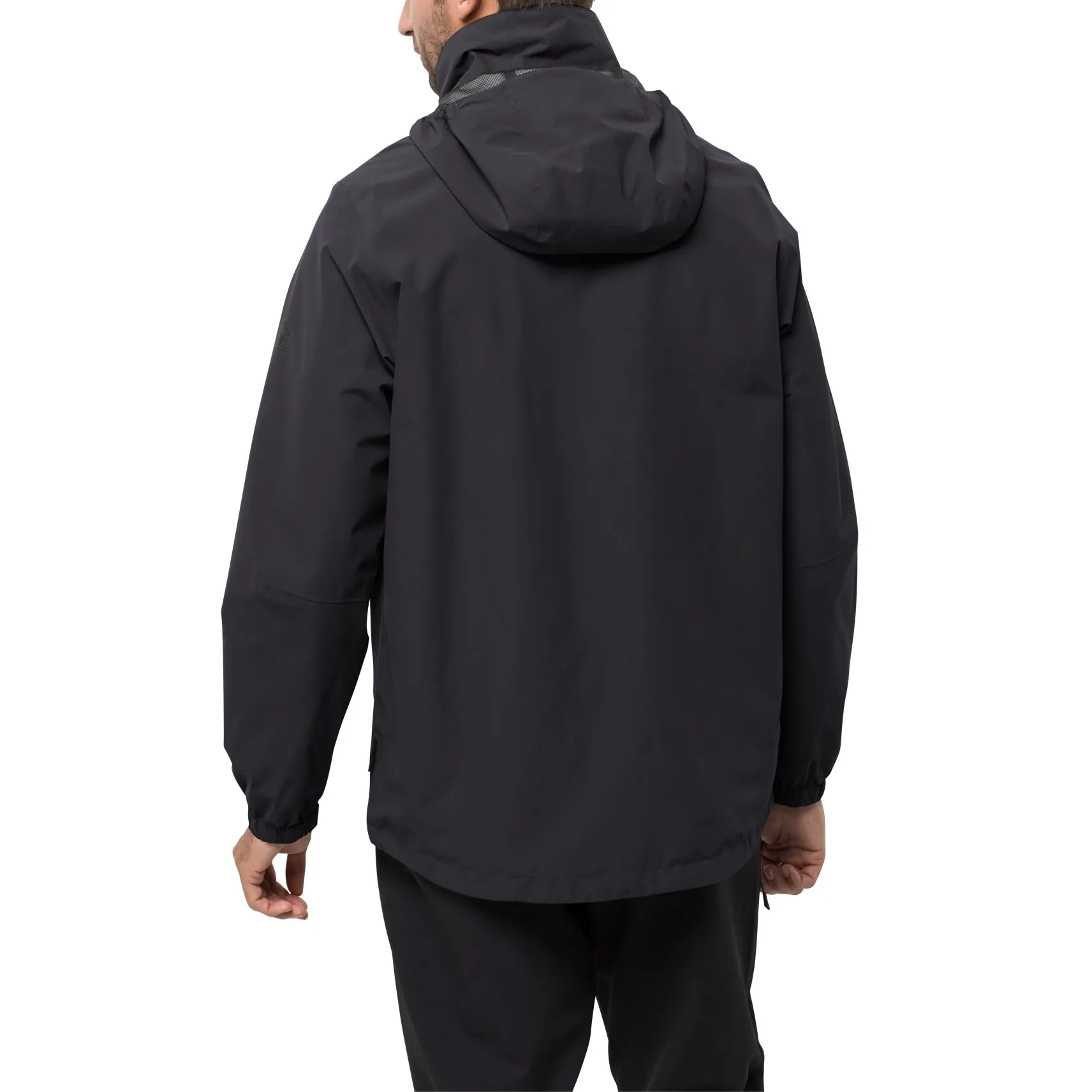 Jack Wolfskin Men&#x27;s Stormy Point Jacket (2021) Black | Buy Jack Wolfskin Men&#x27;s Stormy Point Jacket (2021) Black here | Outnorth