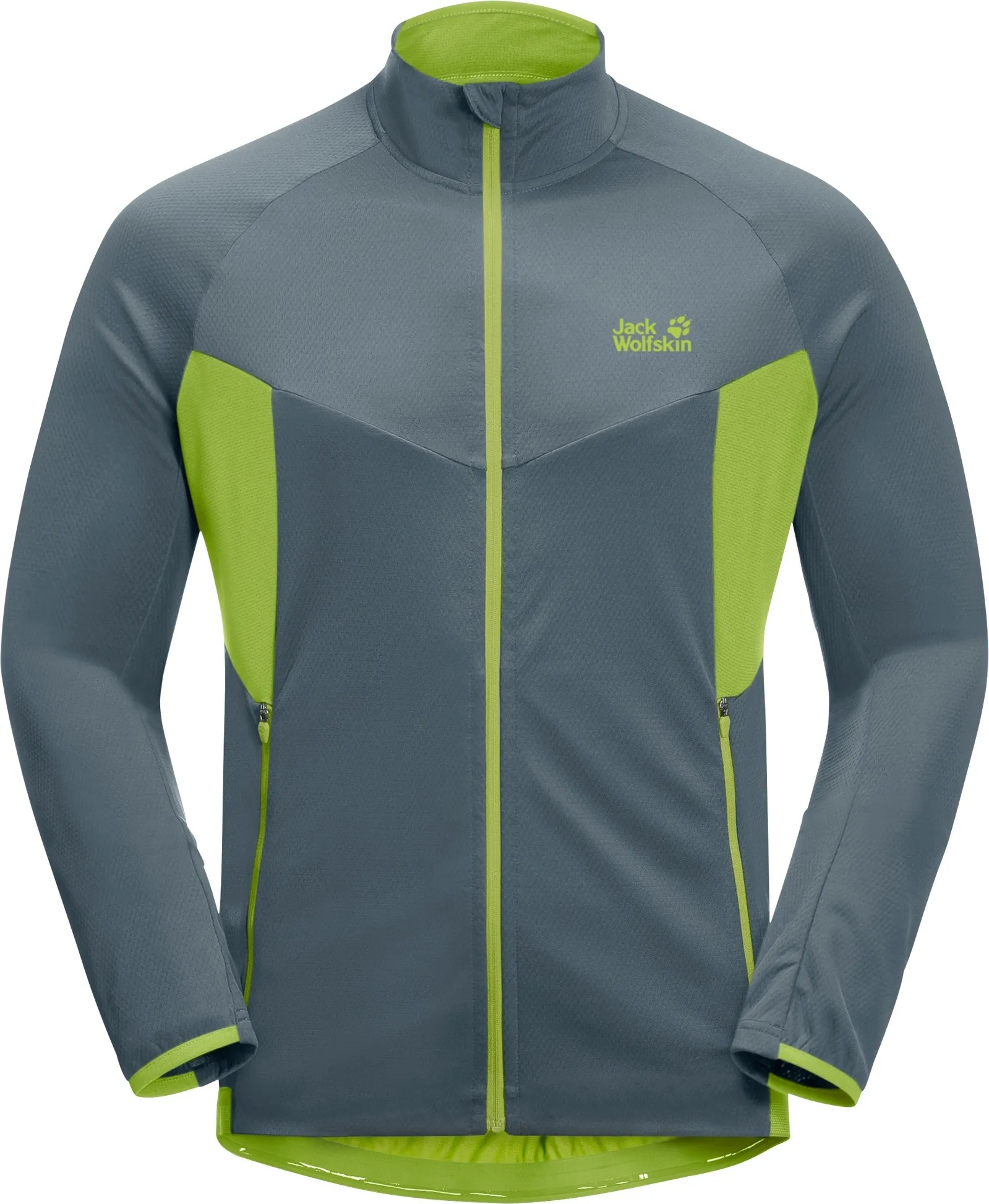 Jack Wolfskin Men&#x27;s Tourer Midlayer Jacket Storm Grey | Buy Jack Wolfskin Men&#x27;s Tourer Midlayer Jacket Storm Grey here | Outnorth