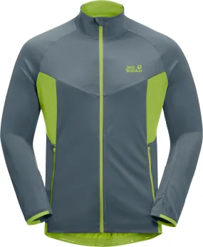 Jack Wolfskin Men&#x27;s Tourer Midlayer Jacket Storm Grey | Buy Jack Wolfskin Men&#x27;s Tourer Midlayer Jacket Storm Grey here | Outnorth