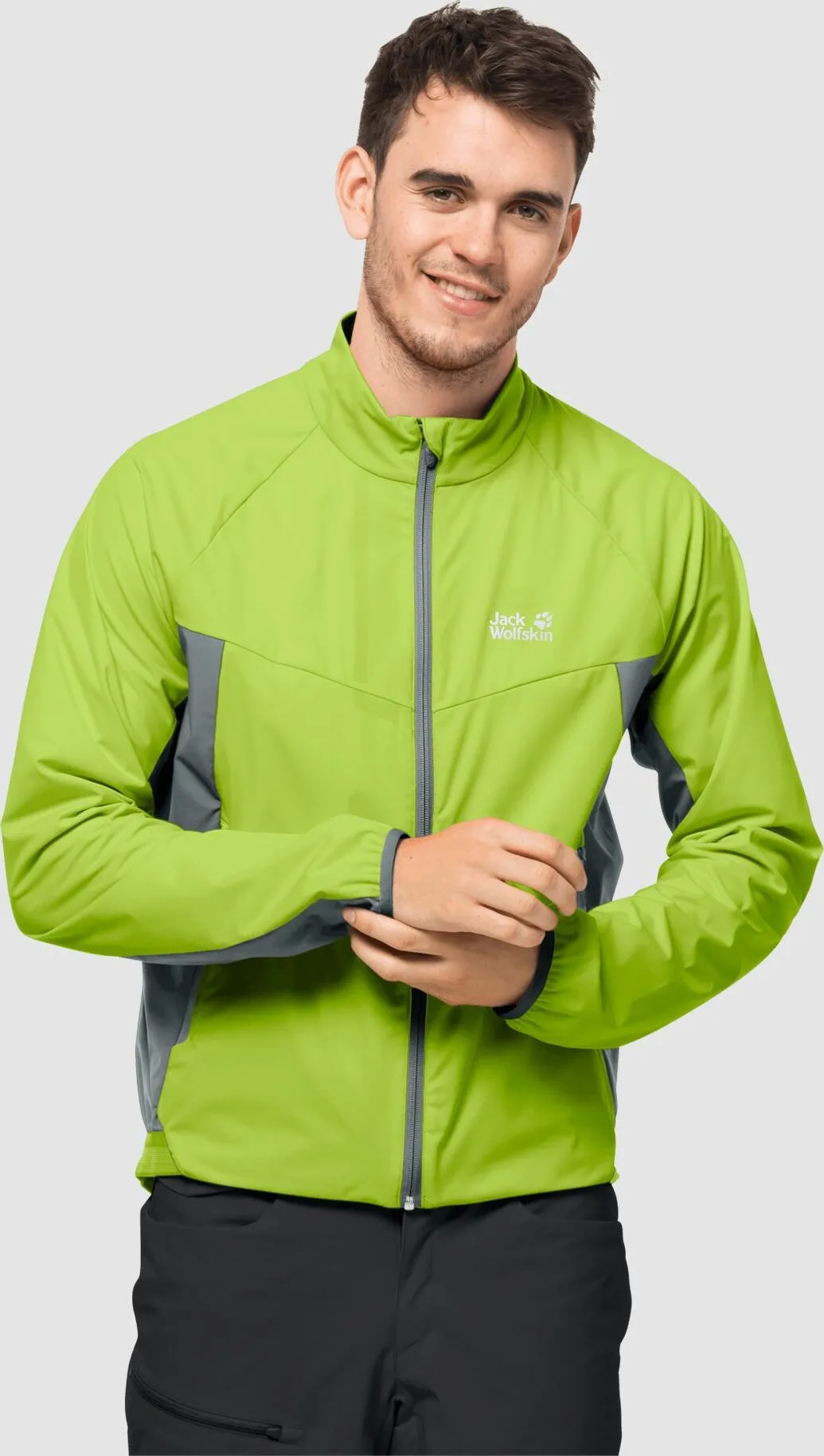 Jack Wolfskin Men&#x27;s Tourer Softshell Jacket Spring Lime | Buy Jack Wolfskin Men&#x27;s Tourer Softshell Jacket Spring Lime here | Outnorth