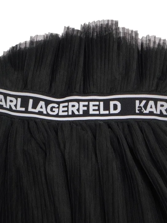 Karl Lagerfeld   Multi-layered tulle midi skirt 