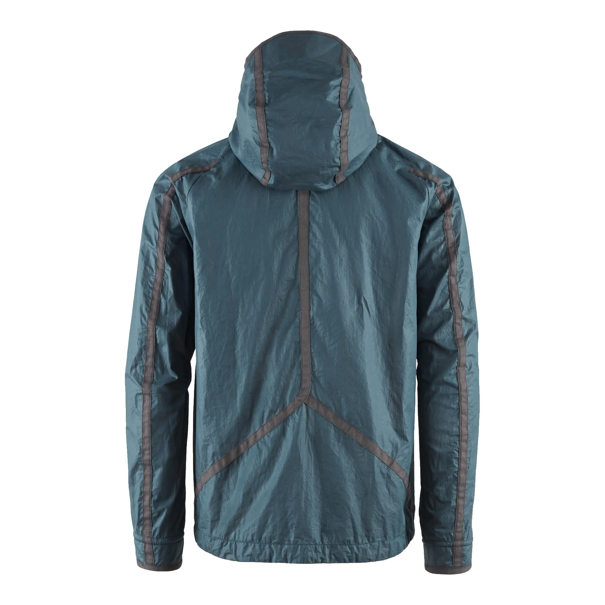 Klättermusen Men&#x27;s Ansur Hooded Wind Jacket Midnight Blue | Buy Klättermusen Men&#x27;s Ansur Hooded Wind Jacket Midnight Blue here | Outnorth