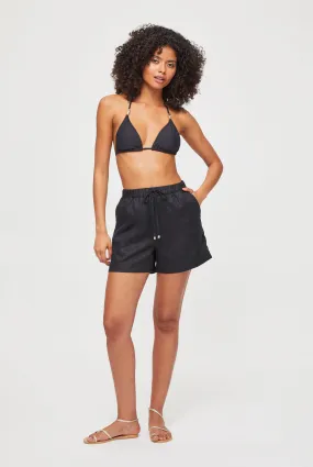 La Bocana Linen Drawstring Shorts