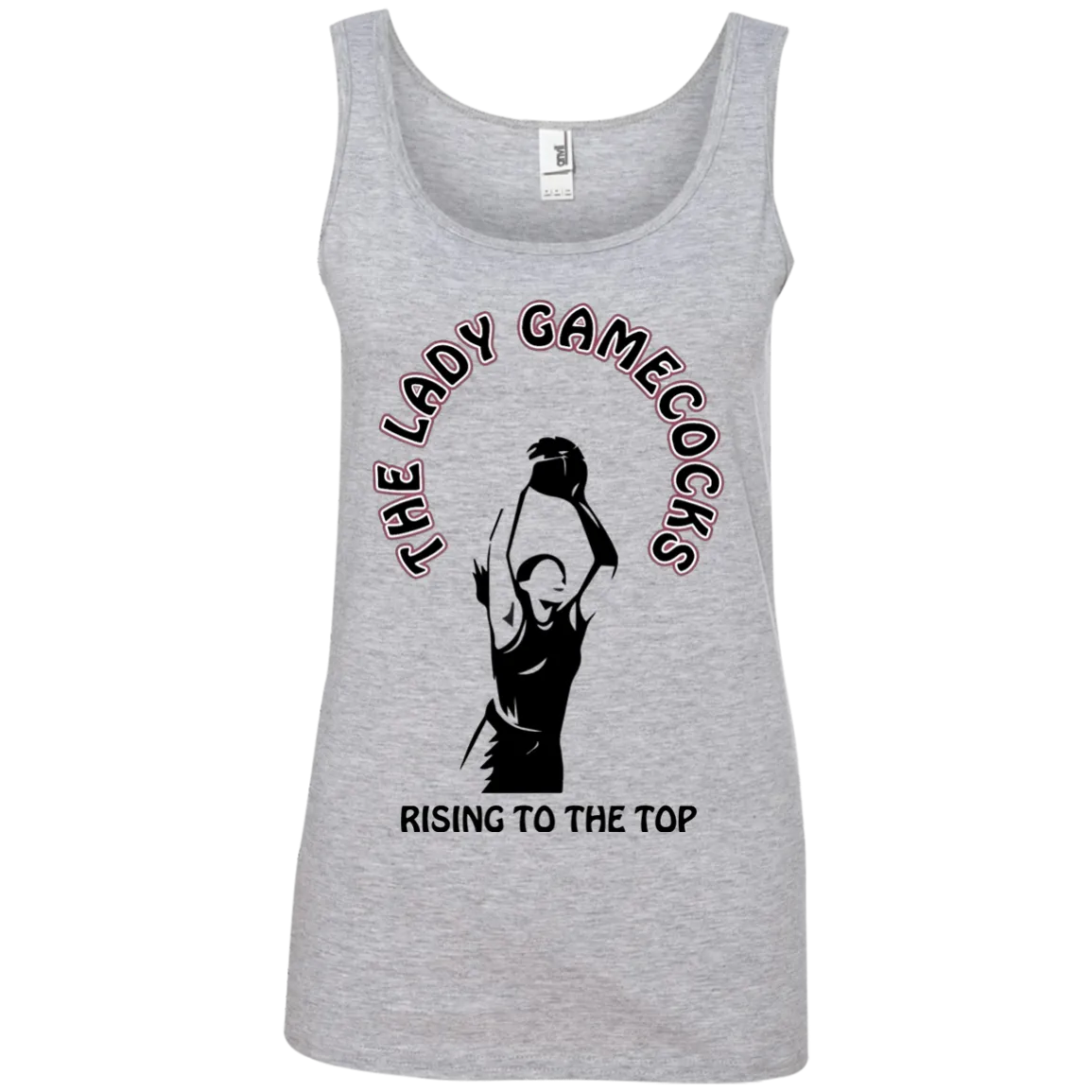 Lady Gamecocks Women's Basketball-Inspired 100% Ringspun Cotton Tank Top