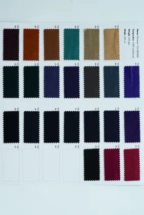 Lambswool, Silk, and Camel Hair Blends (Variable Composition and Weight) No.4