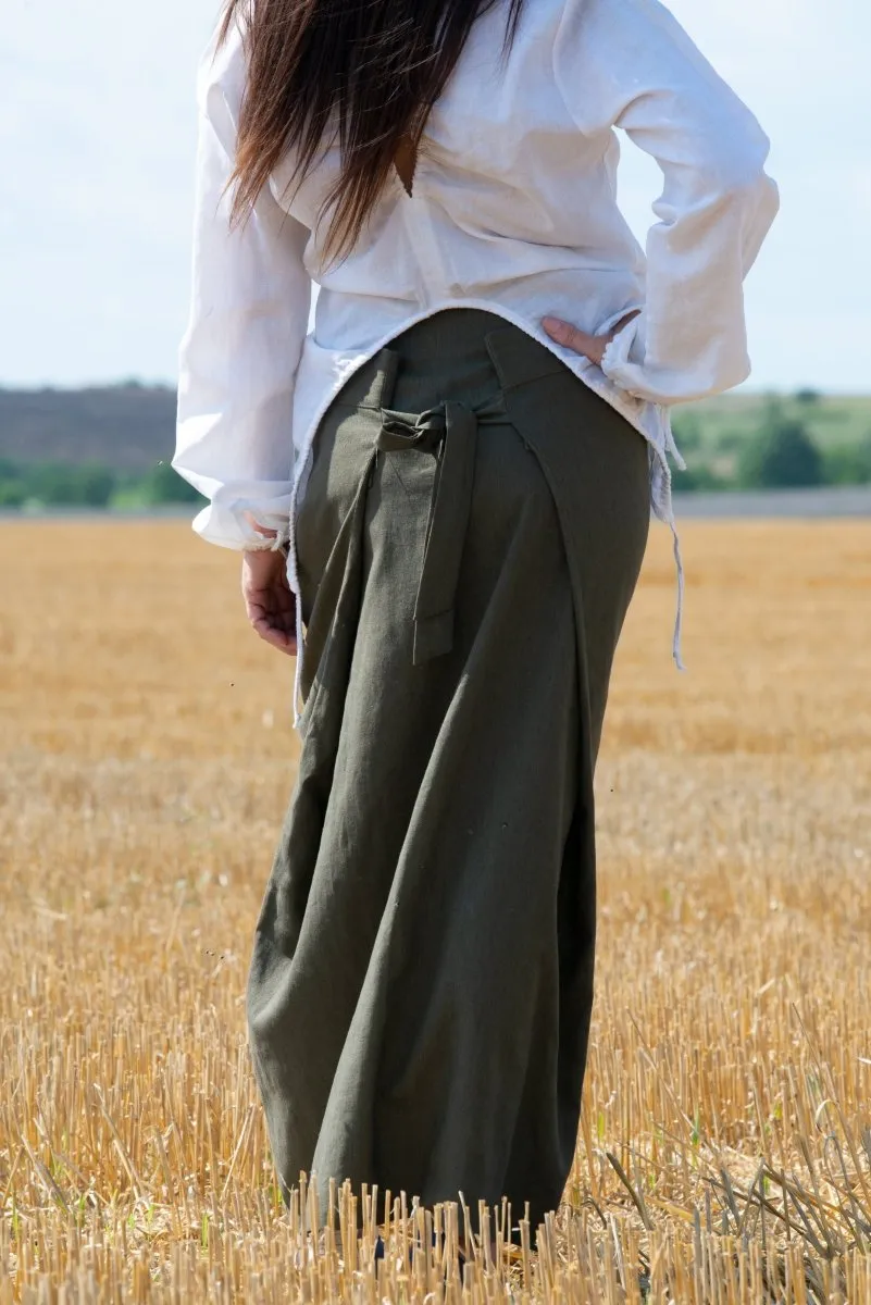 Linen Long Boho Skirt RACHEL