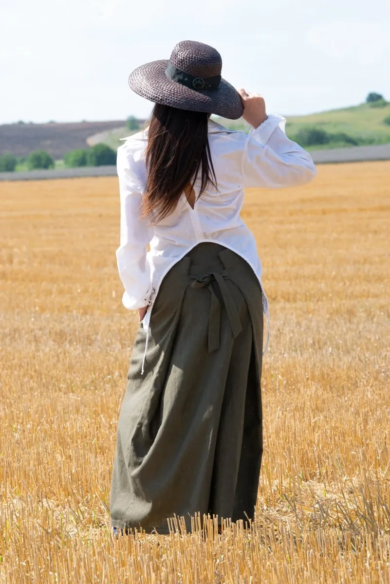 Linen Long Boho Skirt RACHEL