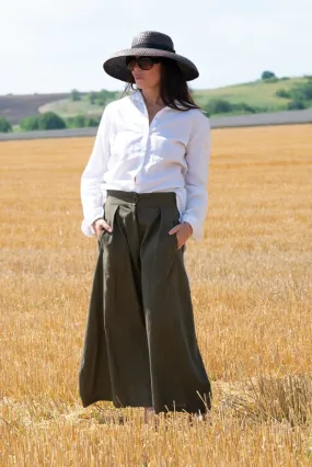 Linen Long Boho Skirt RACHEL