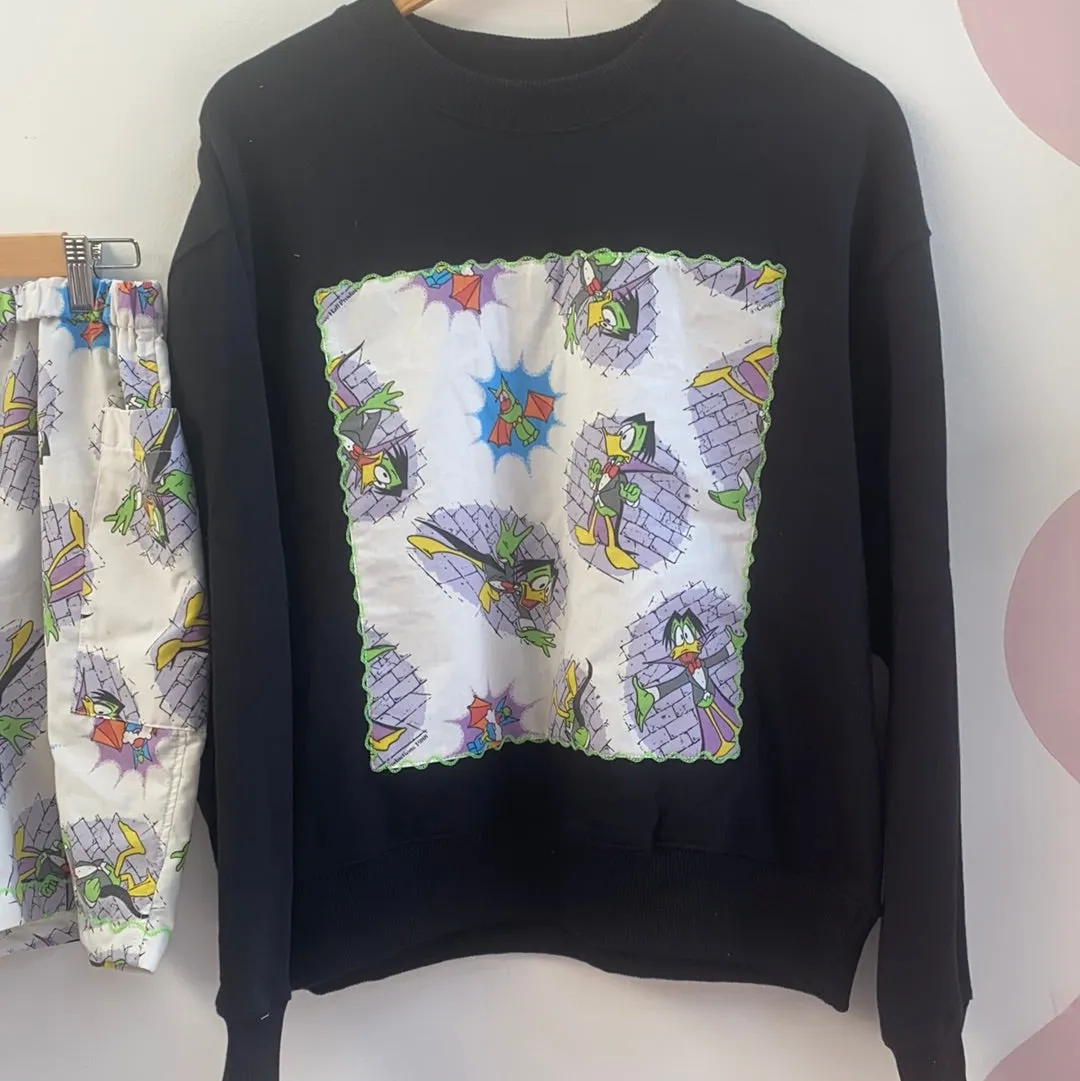 Ltd Edition Duvet Cover Co-Ord Shorts Size 8-10 (Small)   Jumper