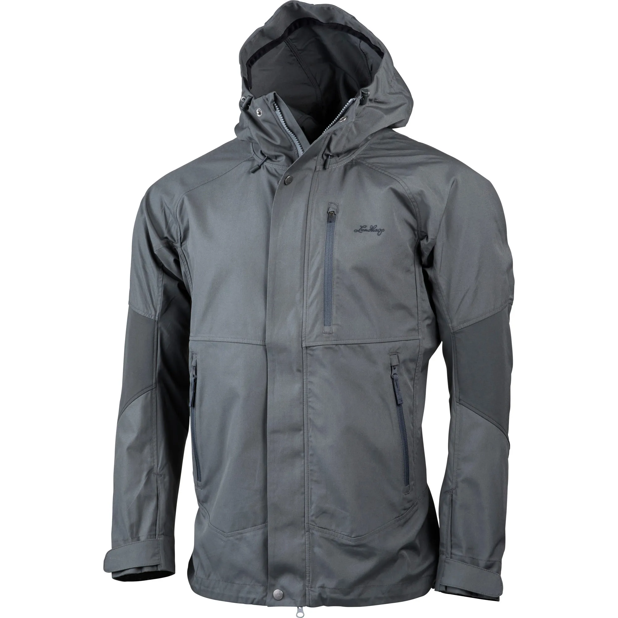 Lundhags Makke Men&#x27;s Jacket Granite/Charcoal | Buy Lundhags Makke Men&#x27;s Jacket Granite/Charcoal here | Outnorth