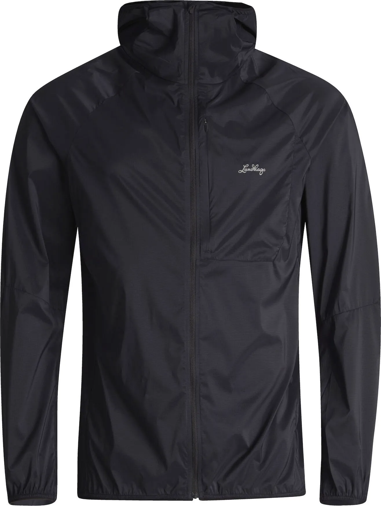 Lundhags Men&#x27;s Tived Light Wind Jacket Black | Buy Lundhags Men&#x27;s Tived Light Wind Jacket Black here | Outnorth