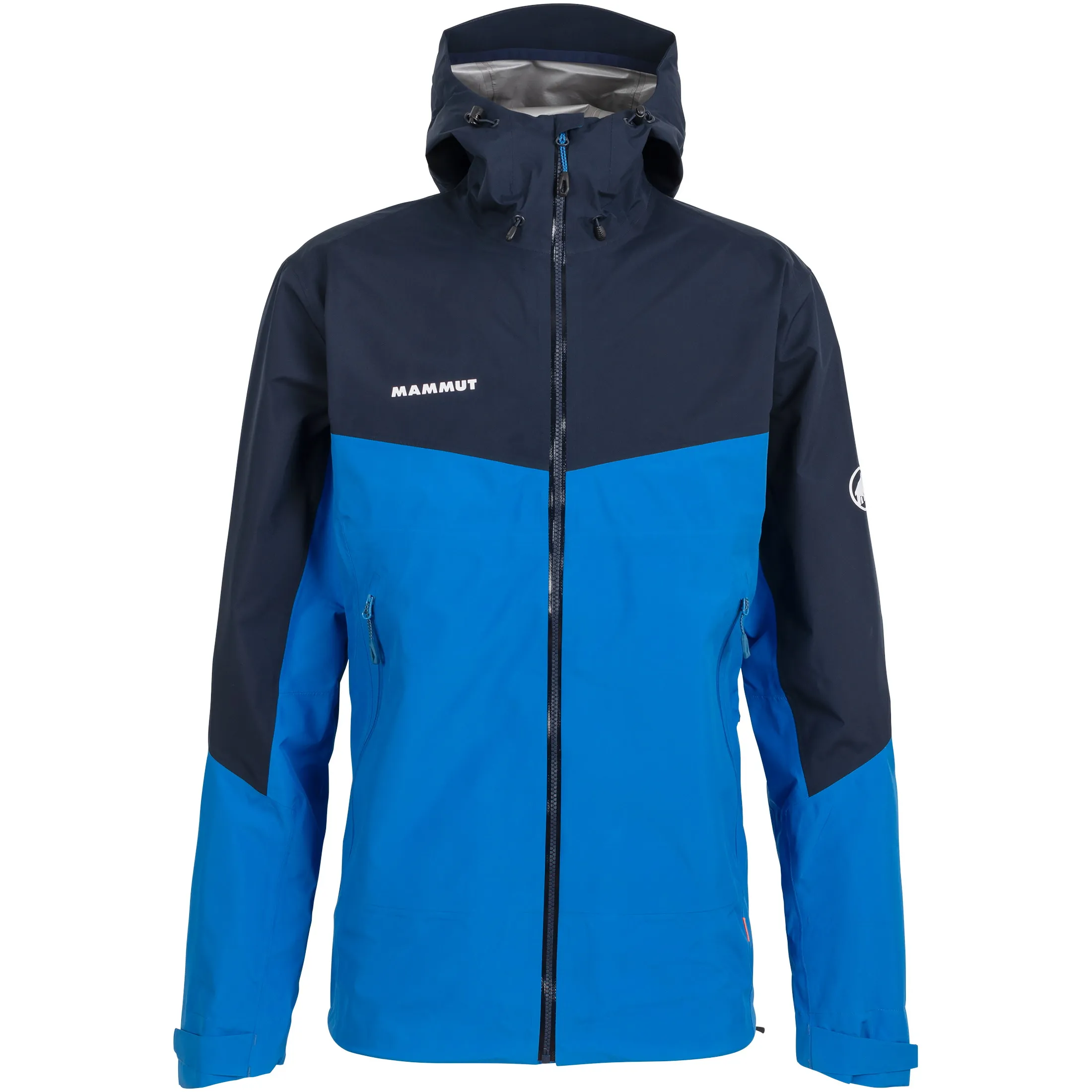 Mammut Men&#x27;s Convey Tour Hs Hooded Jacket Ice/Marine | Buy Mammut Men&#x27;s Convey Tour Hs Hooded Jacket Ice/Marine here | Outnorth