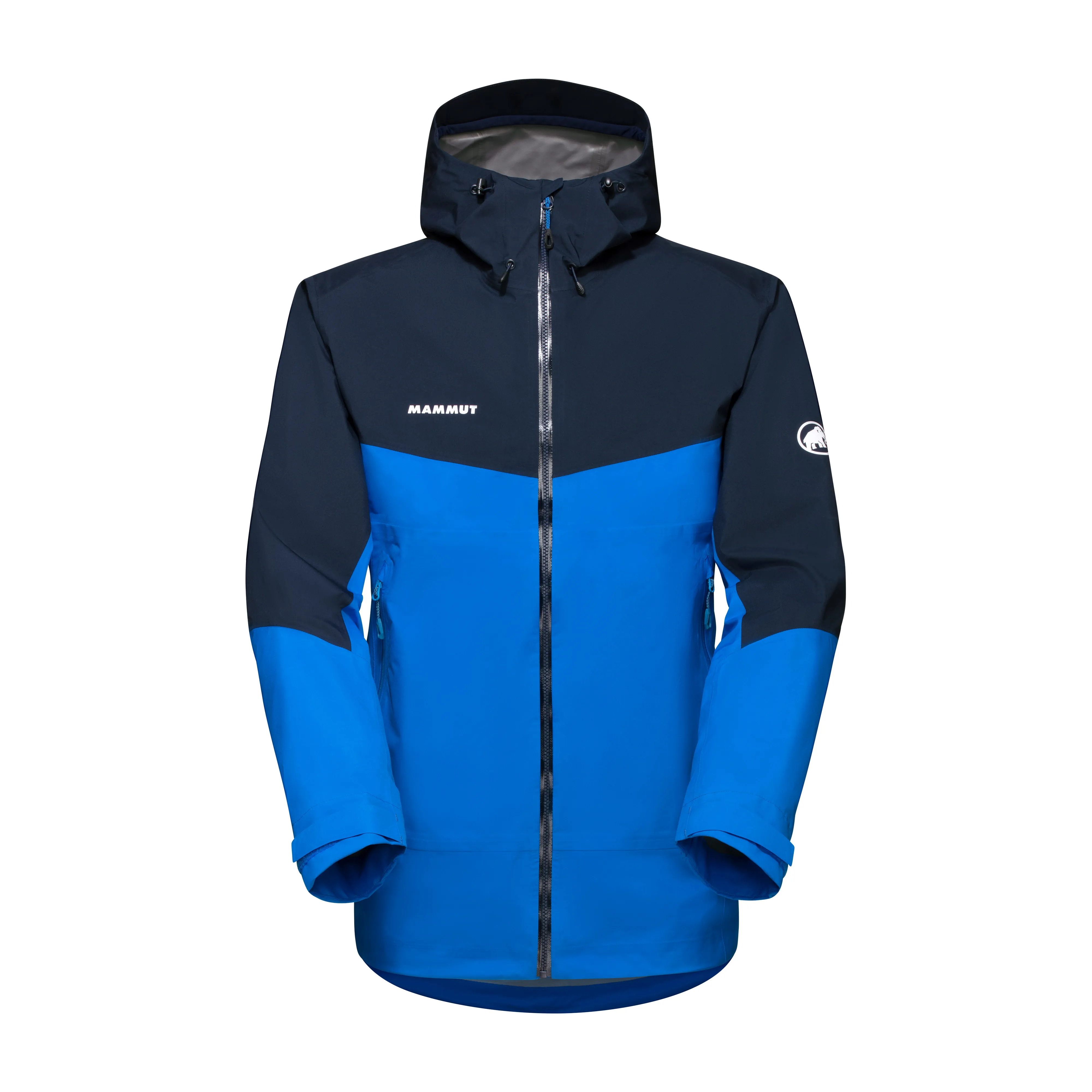 Mammut Men&#x27;s Convey Tour Hs Hooded Jacket Ice/Marine | Buy Mammut Men&#x27;s Convey Tour Hs Hooded Jacket Ice/Marine here | Outnorth