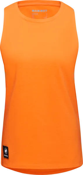 Mammut Women&#x27;s Massone Tank Top Patch Dark Tangerine | Buy Mammut Women&#x27;s Massone Tank Top Patch Dark Tangerine here | Outnorth