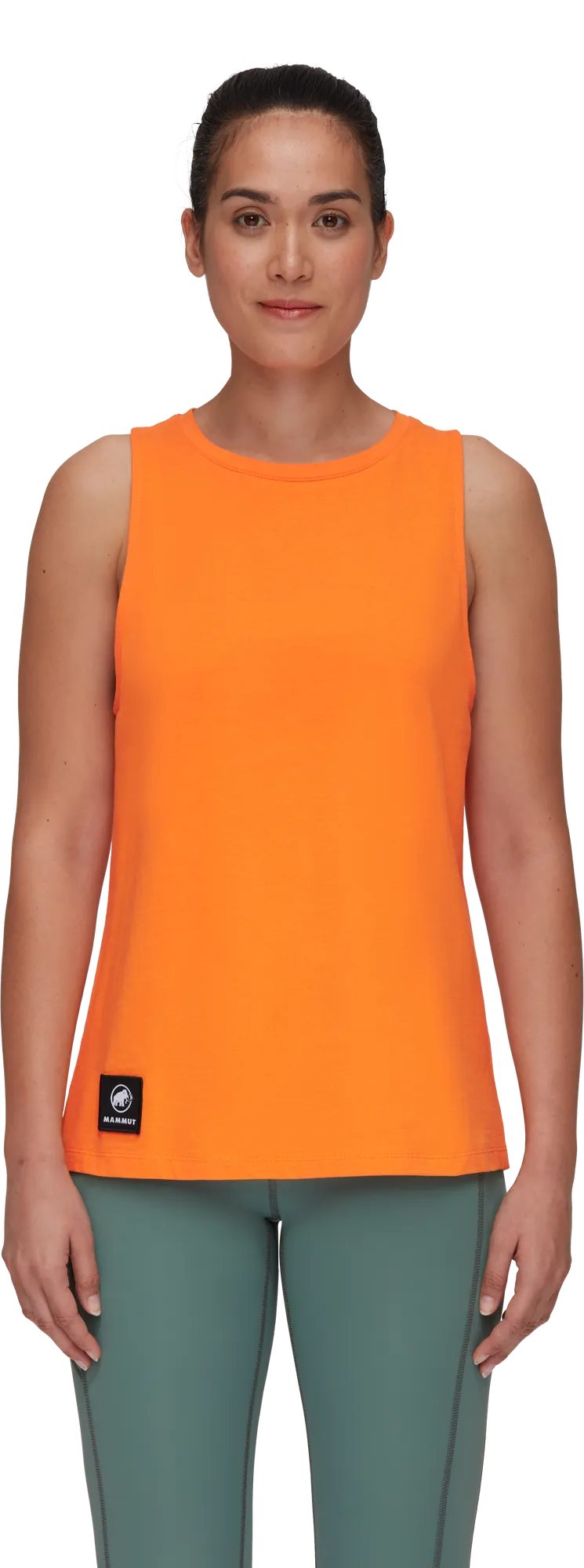 Mammut Women&#x27;s Massone Tank Top Patch Dark Tangerine | Buy Mammut Women&#x27;s Massone Tank Top Patch Dark Tangerine here | Outnorth