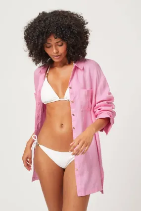 Marina Cay Linen Beach Shirt