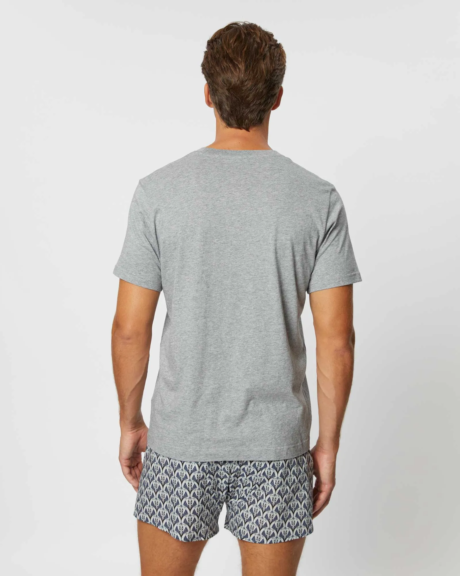 Men's Fine Cotton Boxer Shorts Made with Liberty Fabric - Art Deco