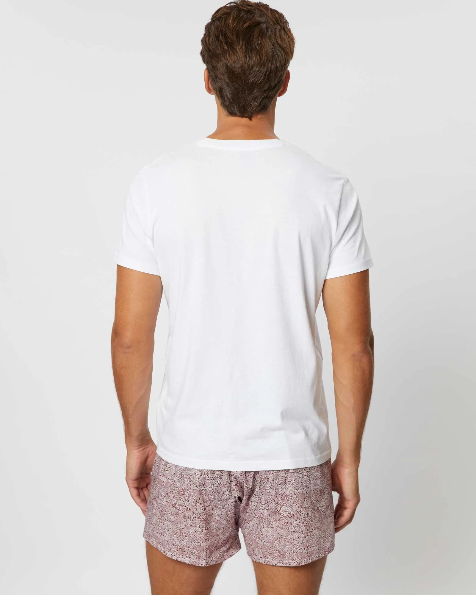 Men's Fine Cotton Boxer Shorts Made with Liberty Fabric - Sacred Forest