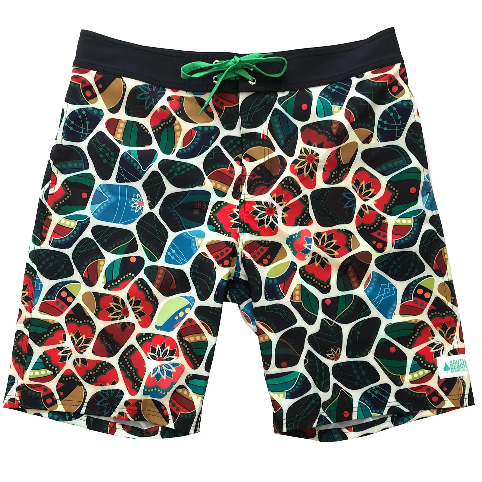 Men's Surfer Boardies: Mosaic