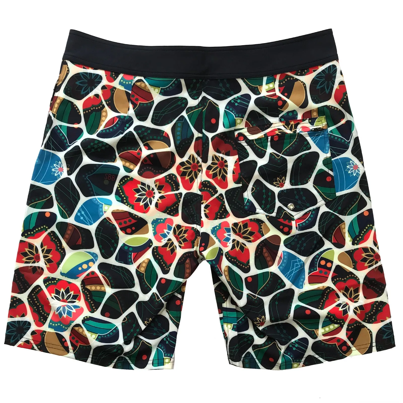 Men's Surfer Boardies: Mosaic