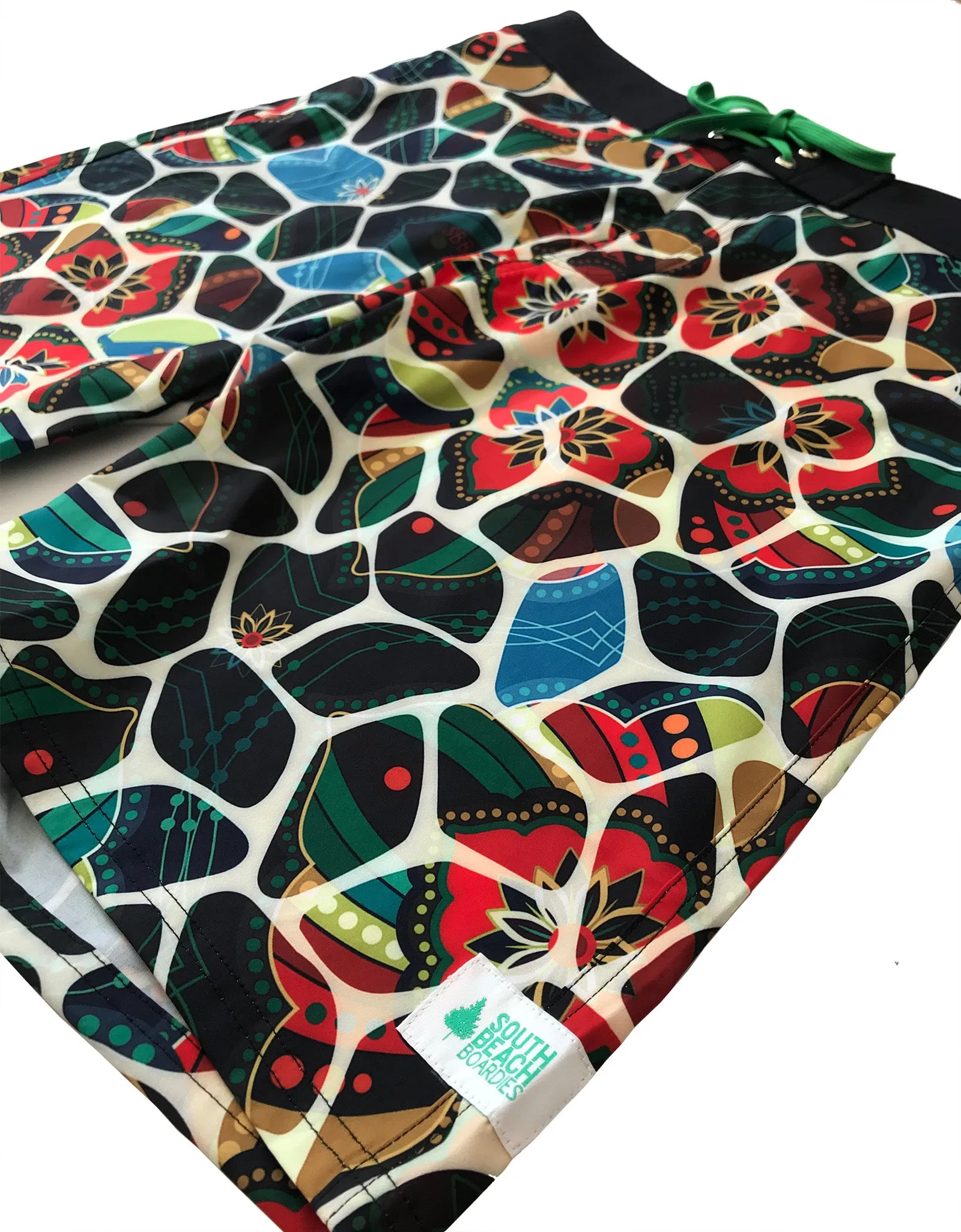 Men's Surfer Boardies: Mosaic