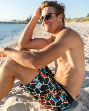 Men's Surfer Boardies: Mosaic
