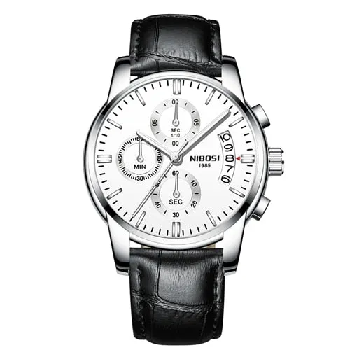 NIBOSI Top Luxury Brand Watches Mens Quartz Waterproof Army Military Men Watch Reloj Hombre Zegarek Meski Relogio Masculino