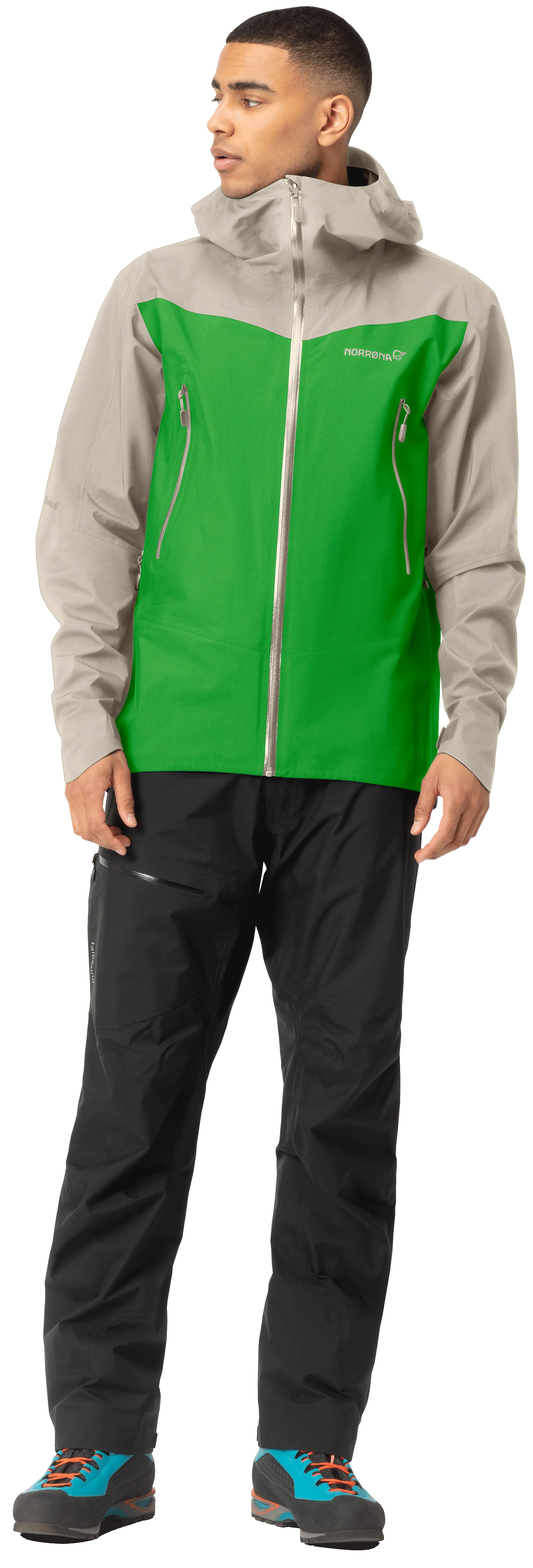 Norrøna Men&#x27;s Falketind Gore-Tex Jacket Classic Green | Buy Norrøna Men&#x27;s Falketind Gore-Tex Jacket Classic Green here | Outnorth