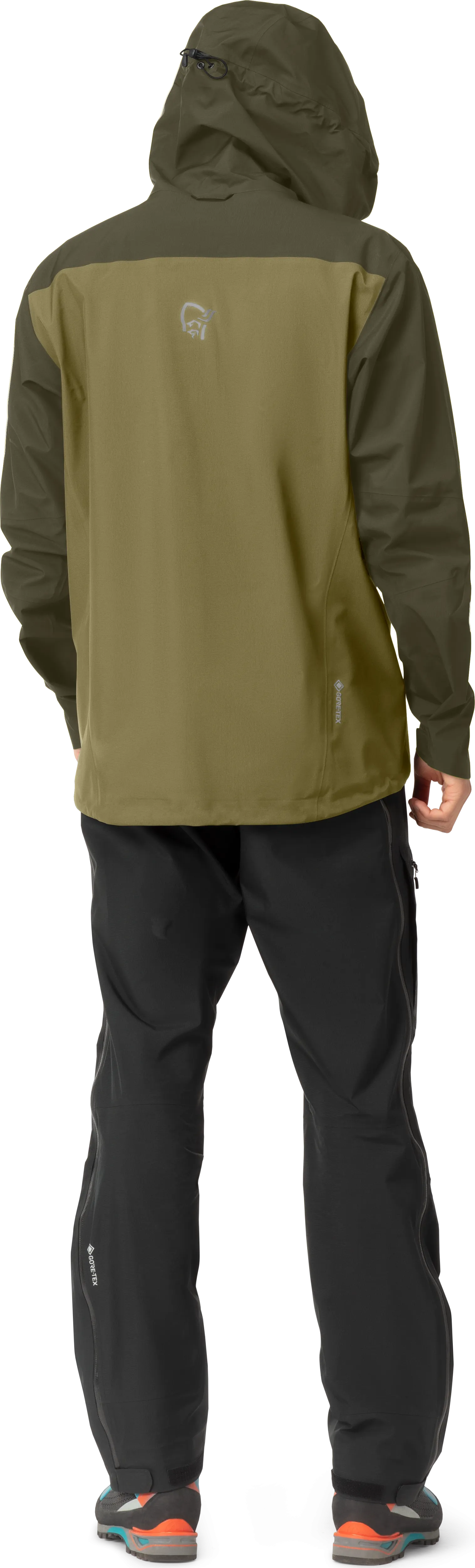 Norrøna Men&#x27;s Falketind Gore-Tex Jacket Olive Night/Olive Drab | Buy Norrøna Men&#x27;s Falketind Gore-Tex Jacket Olive Night/Olive Drab here | Outnorth