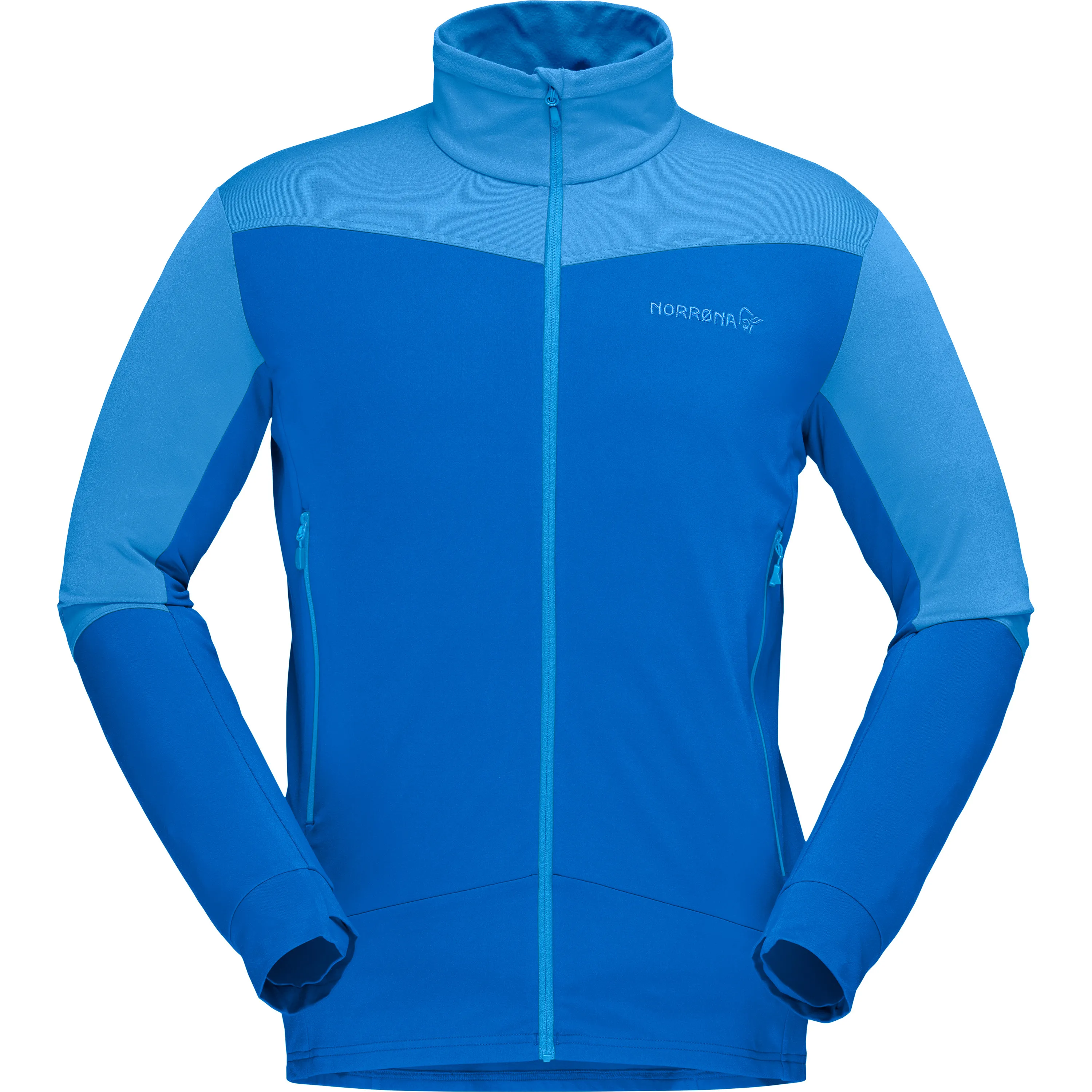 Norrøna Men&#x27;s Falketind Warm1 Stretch Jacket Campanula/Olympian Blue | Buy Norrøna Men&#x27;s Falketind Warm1 Stretch Jacket Campanula/Olympian Blue here | Outnorth