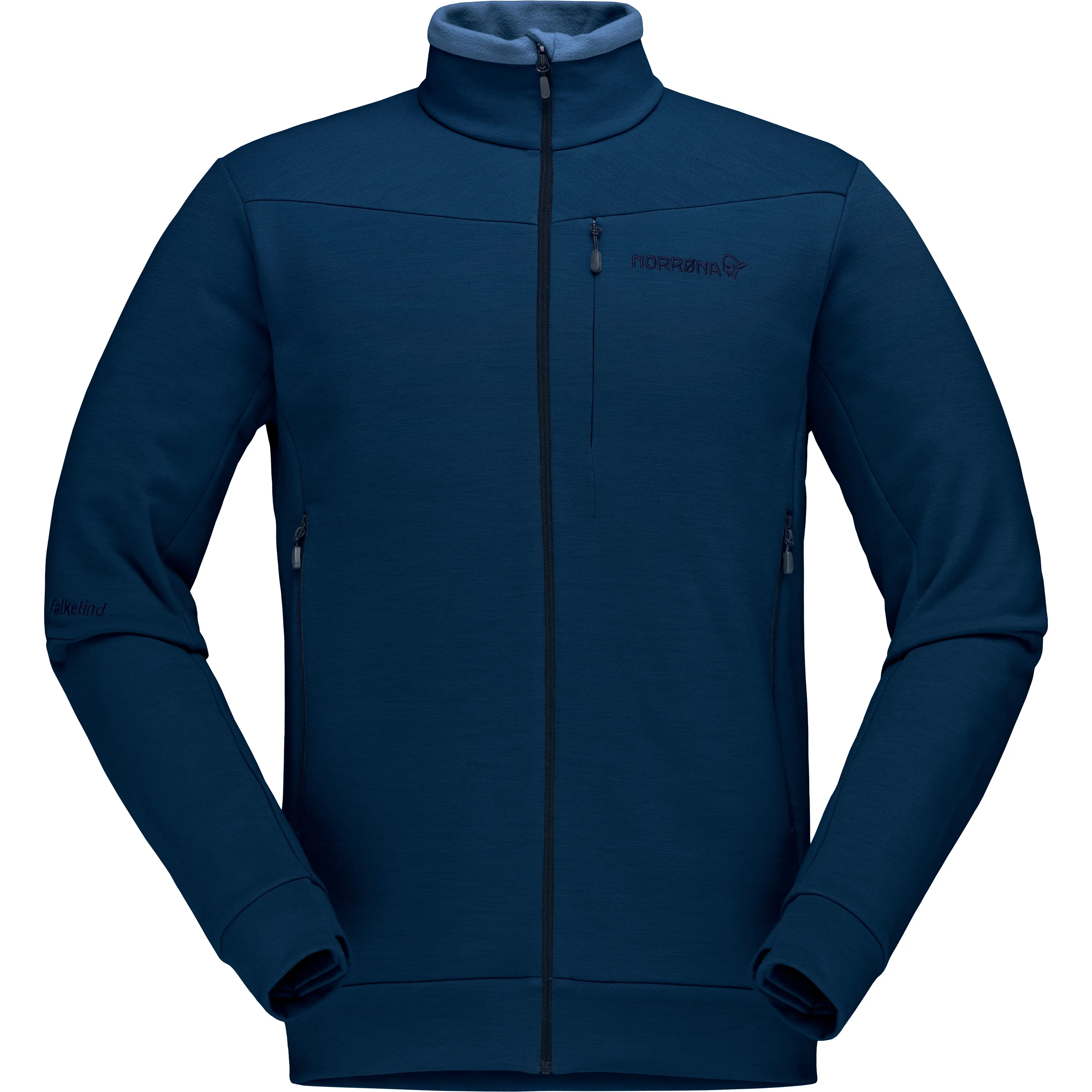 Norrøna Men&#x27;s Falketind Warmwool2 Stretch Jacket Indigo Night | Buy Norrøna Men&#x27;s Falketind Warmwool2 Stretch Jacket Indigo Night here | Outnorth