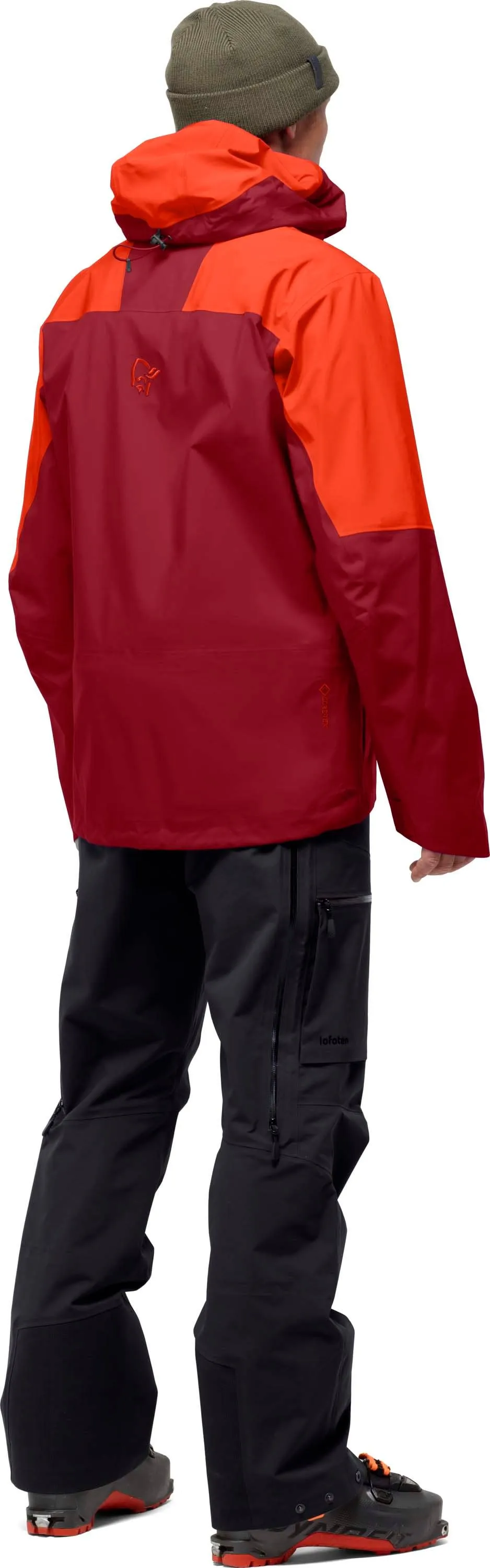 Norrøna Men&#x27;s Lofoten GORE-TEX Jacket Arednalin/Rhubarb | Buy Norrøna Men&#x27;s Lofoten GORE-TEX Jacket Arednalin/Rhubarb here | Outnorth