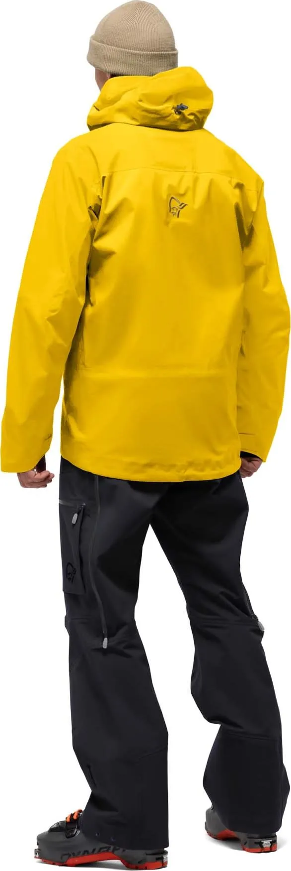 Norrøna Men&#x27;s Lofoten GORE-TEX Pro Jacket Sulphur | Buy Norrøna Men&#x27;s Lofoten GORE-TEX Pro Jacket Sulphur here | Outnorth