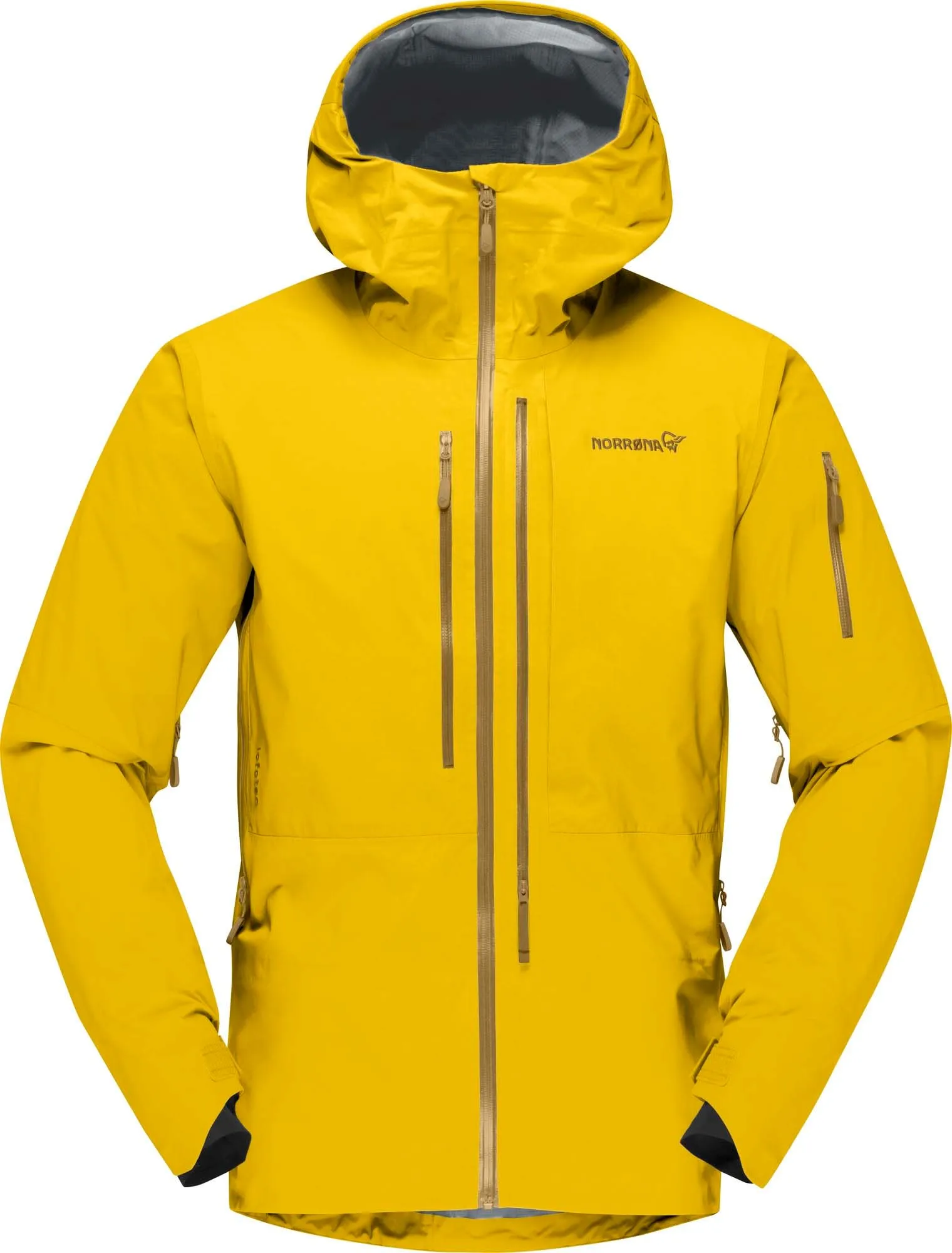 Norrøna Men&#x27;s Lofoten GORE-TEX Pro Jacket Sulphur | Buy Norrøna Men&#x27;s Lofoten GORE-TEX Pro Jacket Sulphur here | Outnorth