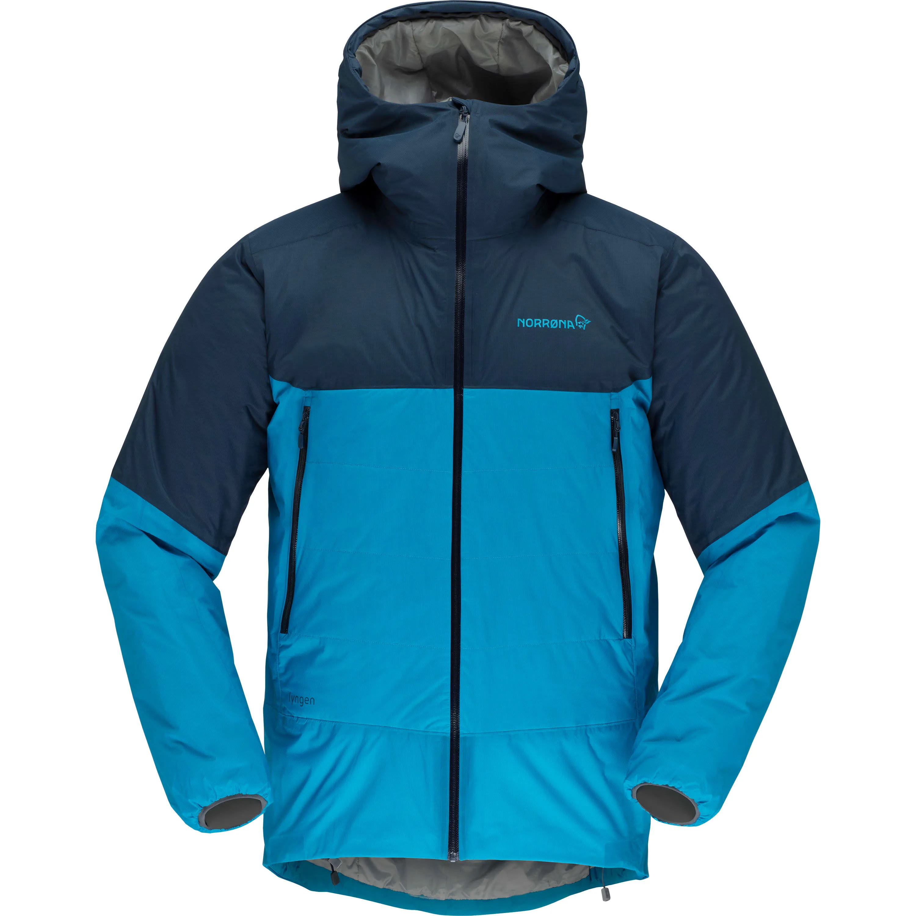 Norrøna Men&#x27;s Lyngen Dri2 Thermo60 Jacket Indigo Night/Hawaiian | Buy Norrøna Men&#x27;s Lyngen Dri2 Thermo60 Jacket Indigo Night/Hawaiian here | Outnorth