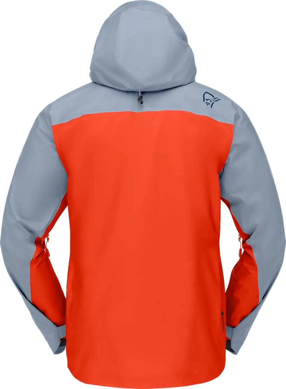 Norrøna Men&#x27;s Lyngen Gore-tex Jacket Adrenalin/Blue Fog | Buy Norrøna Men&#x27;s Lyngen Gore-tex Jacket Adrenalin/Blue Fog here | Outnorth