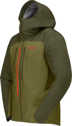 Norrøna Men&#x27;s Lyngen Gore-tex Jacket Olive Drab/Olive Night | Buy Norrøna Men&#x27;s Lyngen Gore-tex Jacket Olive Drab/Olive Night here | Outnorth