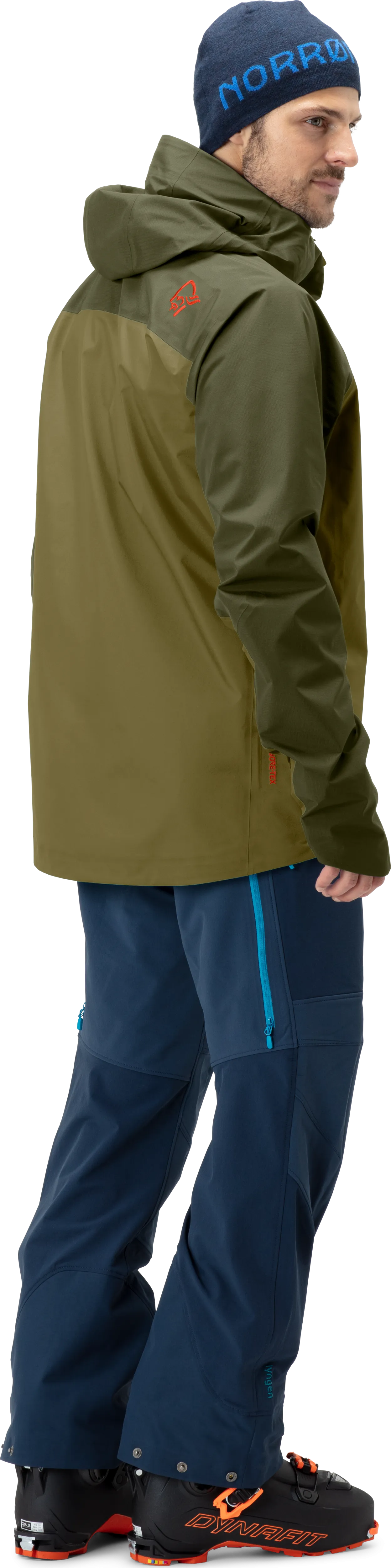 Norrøna Men&#x27;s Lyngen Gore-tex Jacket Olive Drab/Olive Night | Buy Norrøna Men&#x27;s Lyngen Gore-tex Jacket Olive Drab/Olive Night here | Outnorth