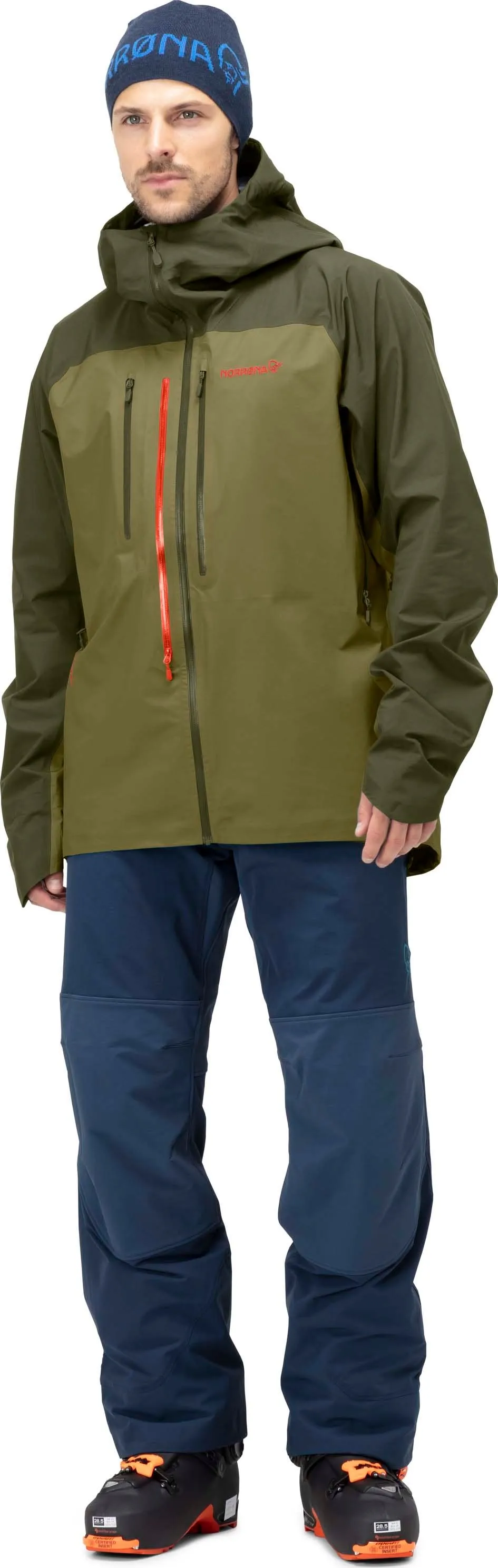 Norrøna Men&#x27;s Lyngen Gore-tex Jacket Olive Drab/Olive Night | Buy Norrøna Men&#x27;s Lyngen Gore-tex Jacket Olive Drab/Olive Night here | Outnorth