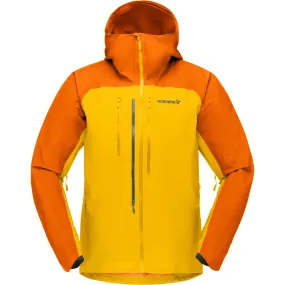 Norrøna Men&#x27;s Lyngen Gore-tex Jacket Orange Popsicle/Lemon | Buy Norrøna Men&#x27;s Lyngen Gore-tex Jacket Orange Popsicle/Lemon here | Outnorth