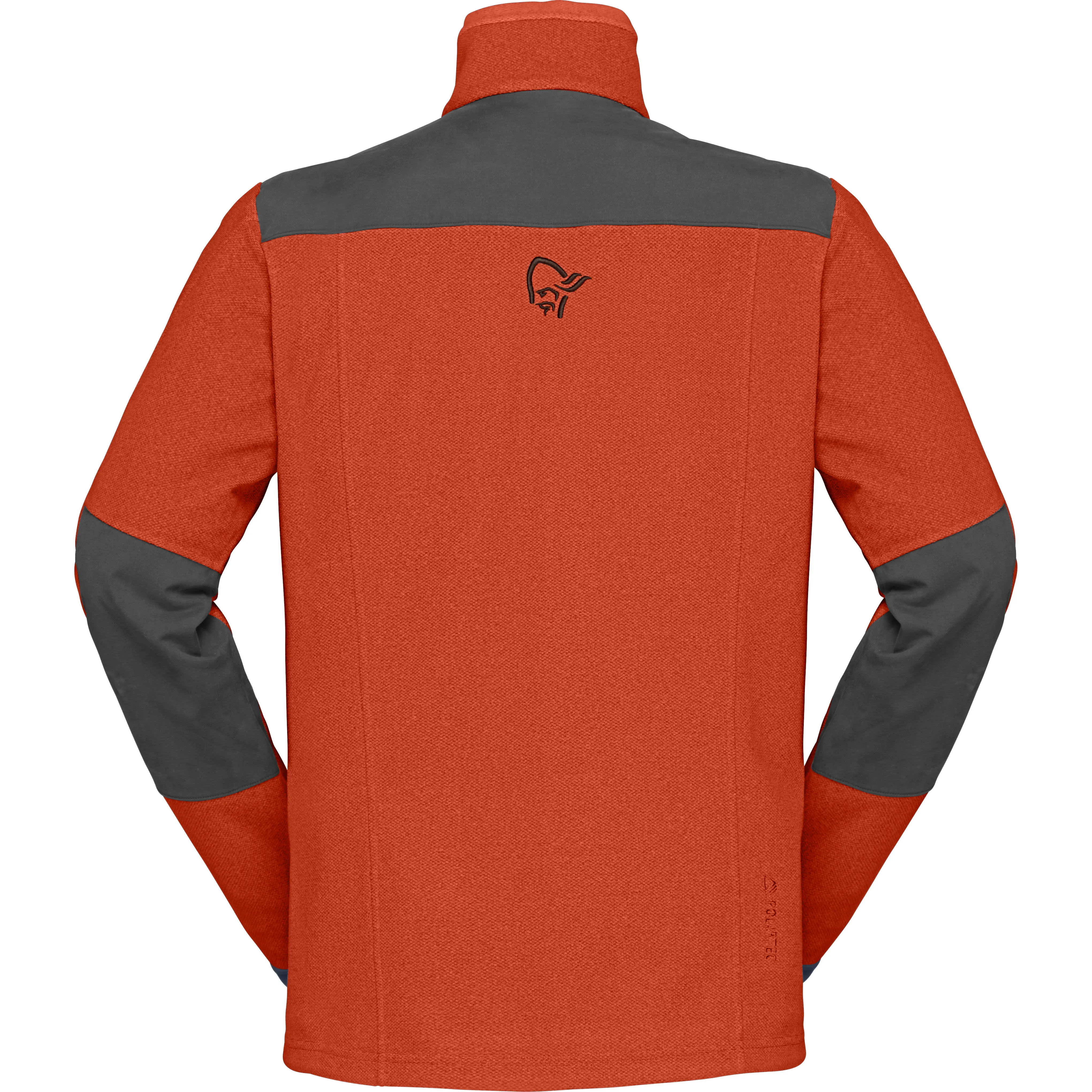 Norrøna Men&#x27;s Svalbard Warm1 Jacket Rooibostea/Slategrey | Buy Norrøna Men&#x27;s Svalbard Warm1 Jacket Rooibostea/Slategrey here | Outnorth