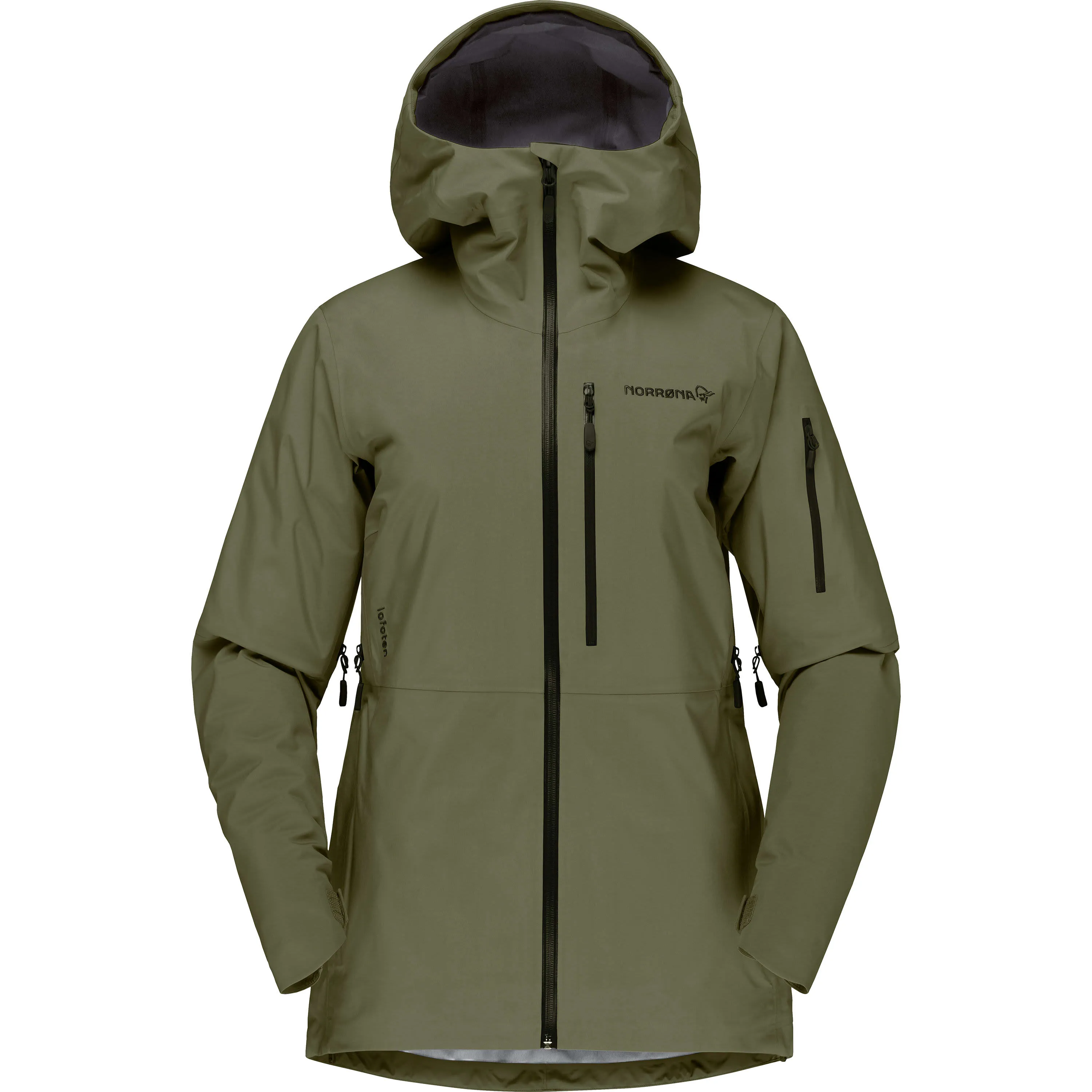 Norrøna Women&#x27;s Lofoten GORE-TEX Jacket Olive Night | Buy Norrøna Women&#x27;s Lofoten GORE-TEX Jacket Olive Night here | Outnorth